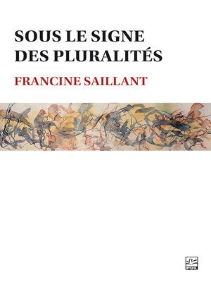 cover image of Sous le signe des pluralités